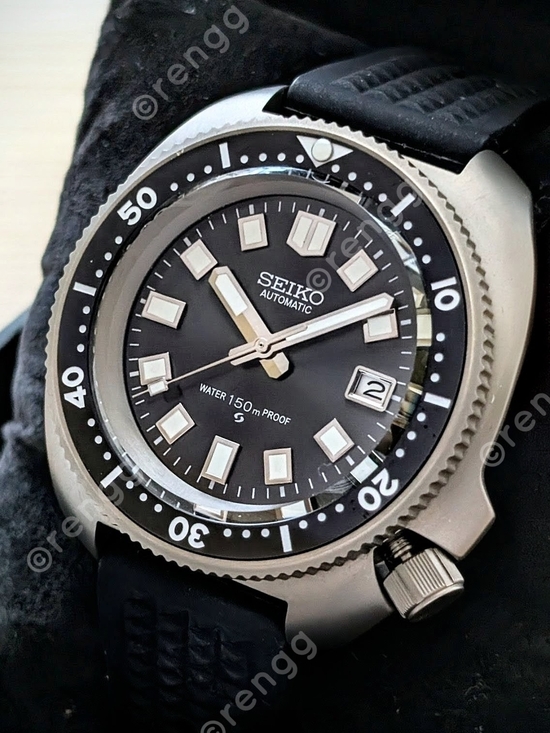 Seiko Other - Full Automatic Titanium Diver Mod NH35A 24jewels Retro Willard Sapphire 45mm
